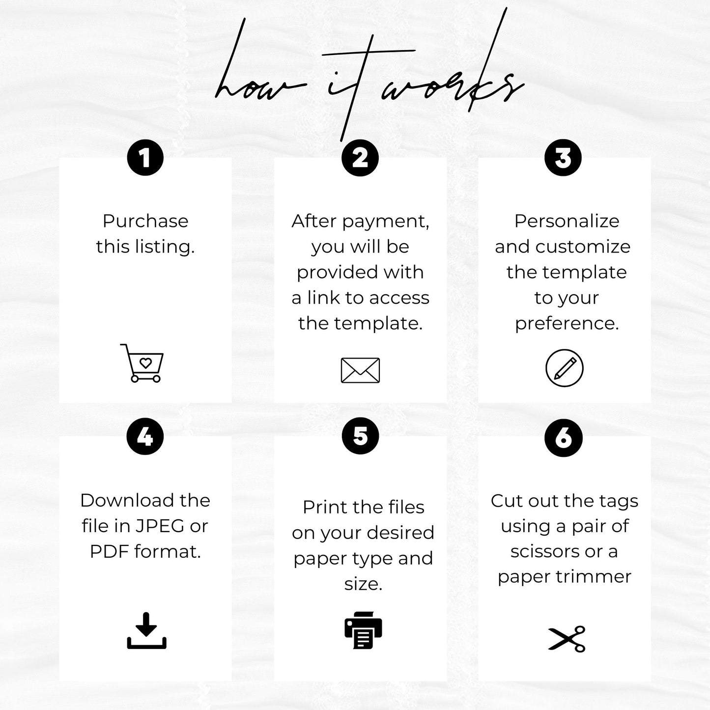 Ice Cream Birthday Thank You Tags Template