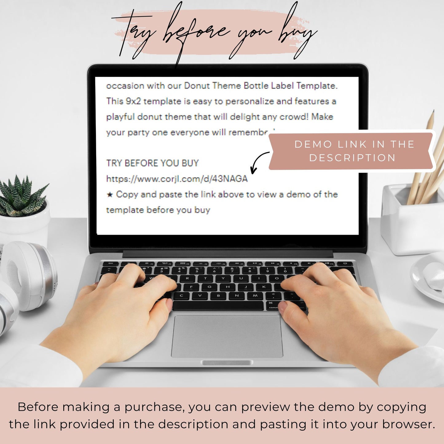 Bridal Shower Favor Tags Template