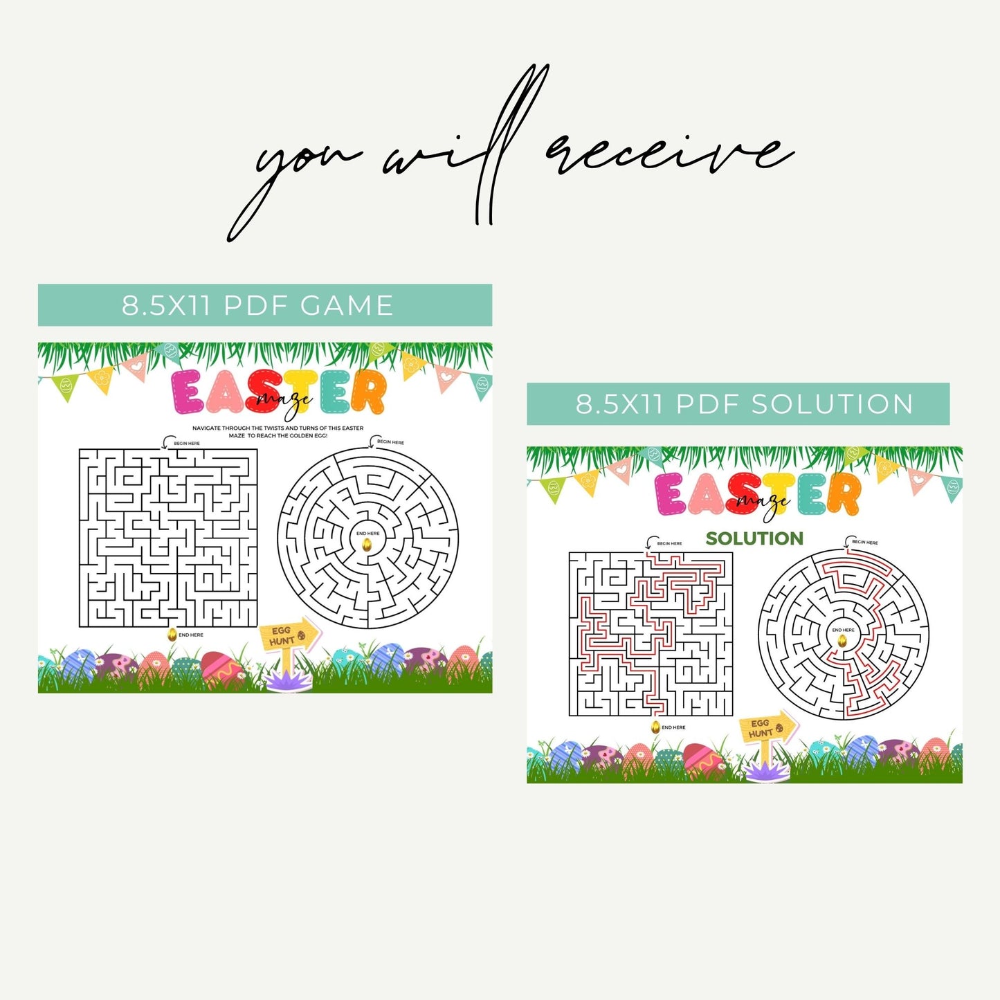 Easter Maze