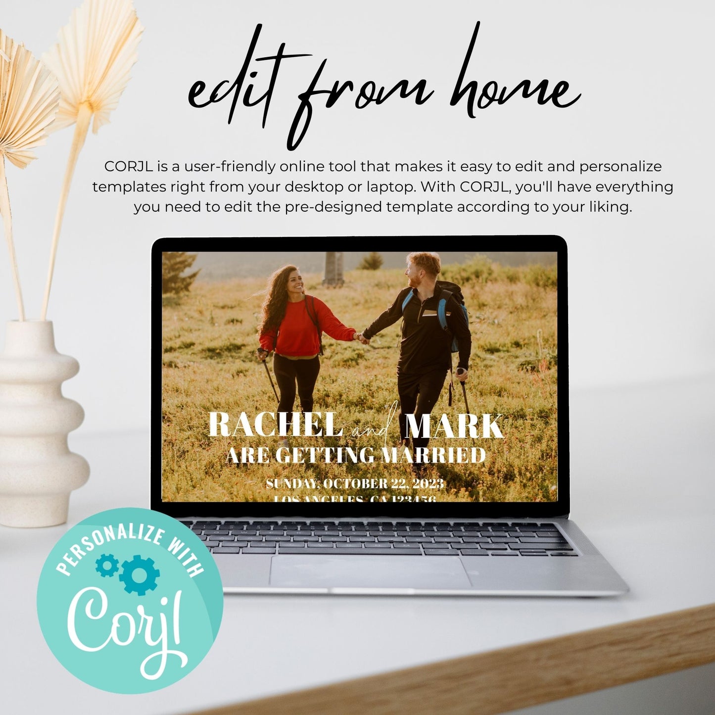 Customized Save the Date Invitation Template