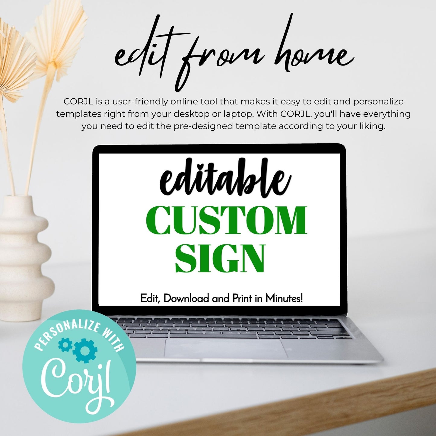 St. Patrick's Day Editable Custom Sign Template 8x10