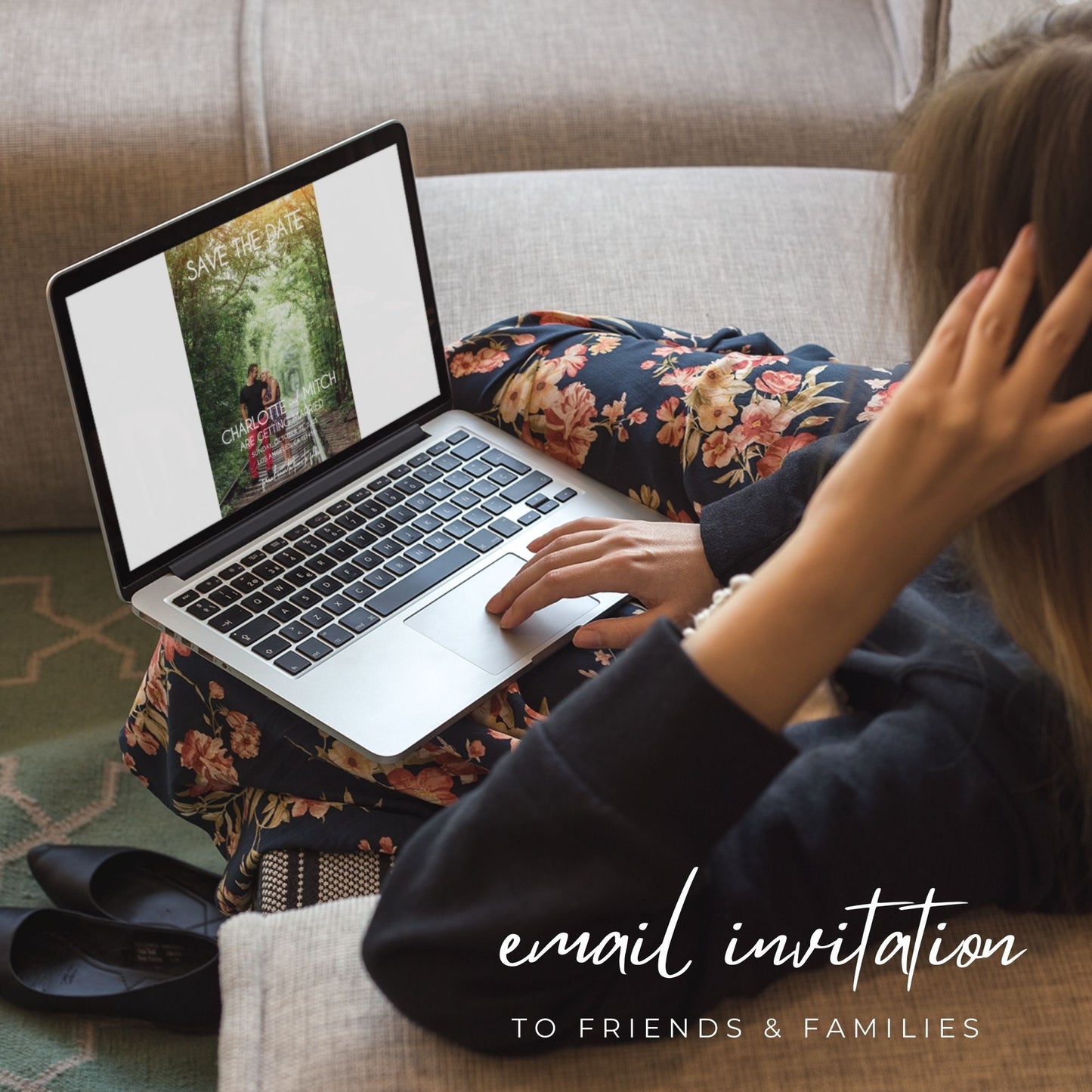 Customized Save the Date Invitation Template