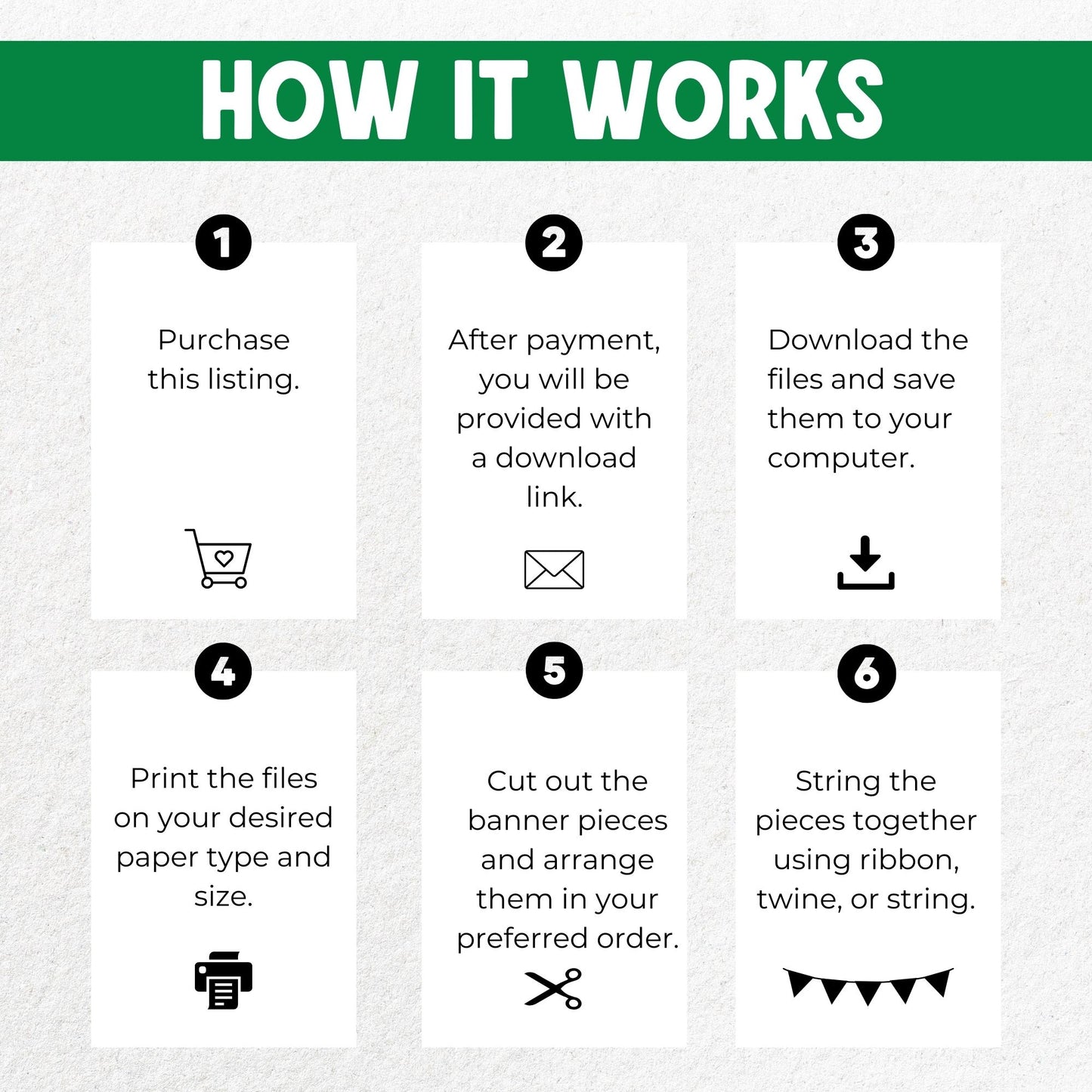 Happy St. Patrick's Day Printable Banner