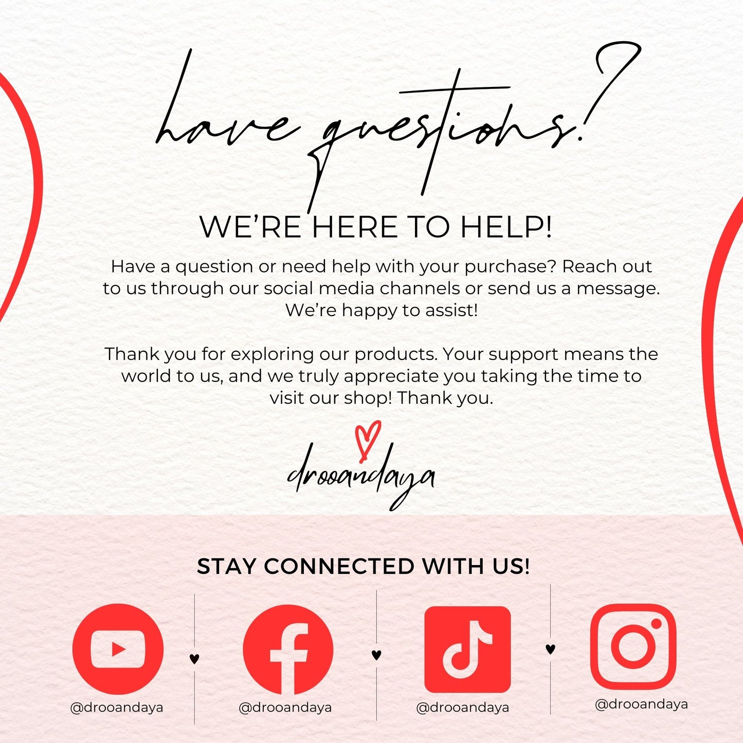 You're Poppin' Awesome Valentine Tag Template - 3x5.5