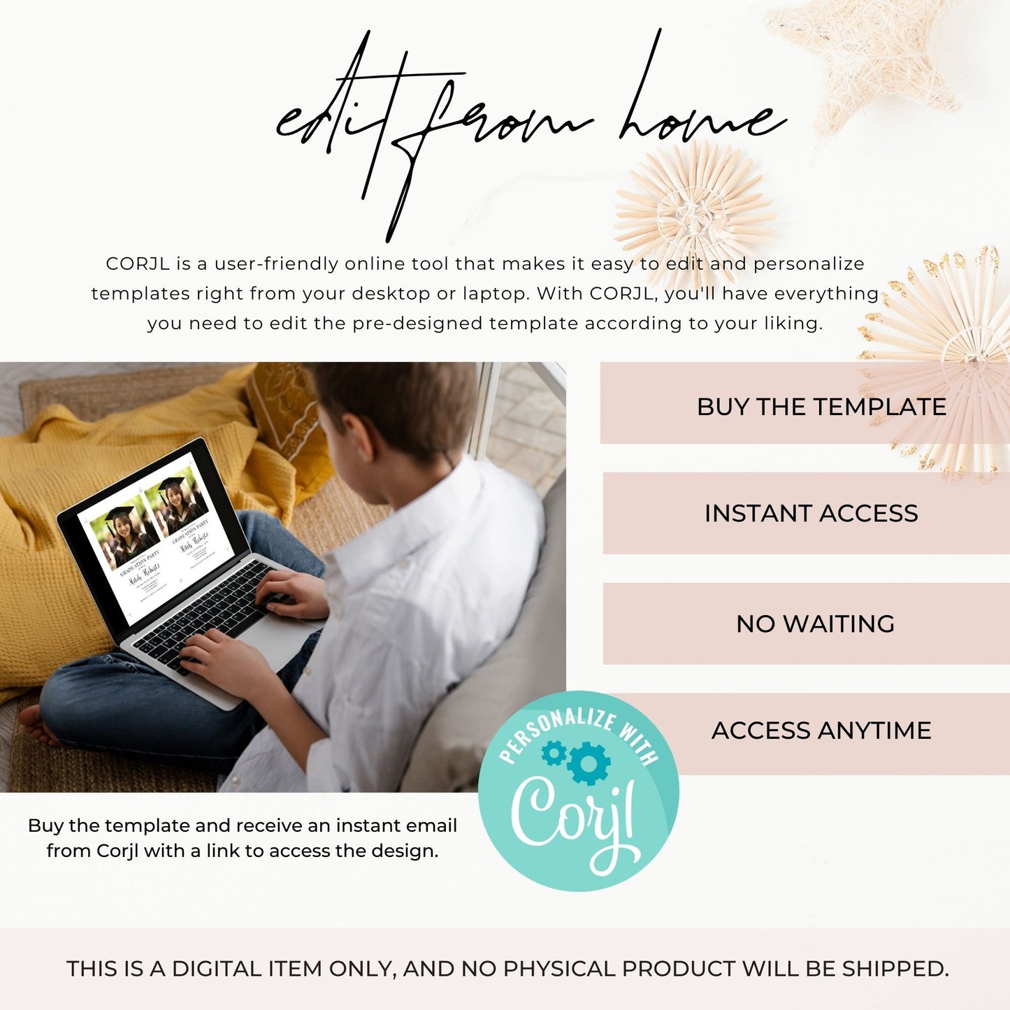 Graduation Invitation Template Class of 2025