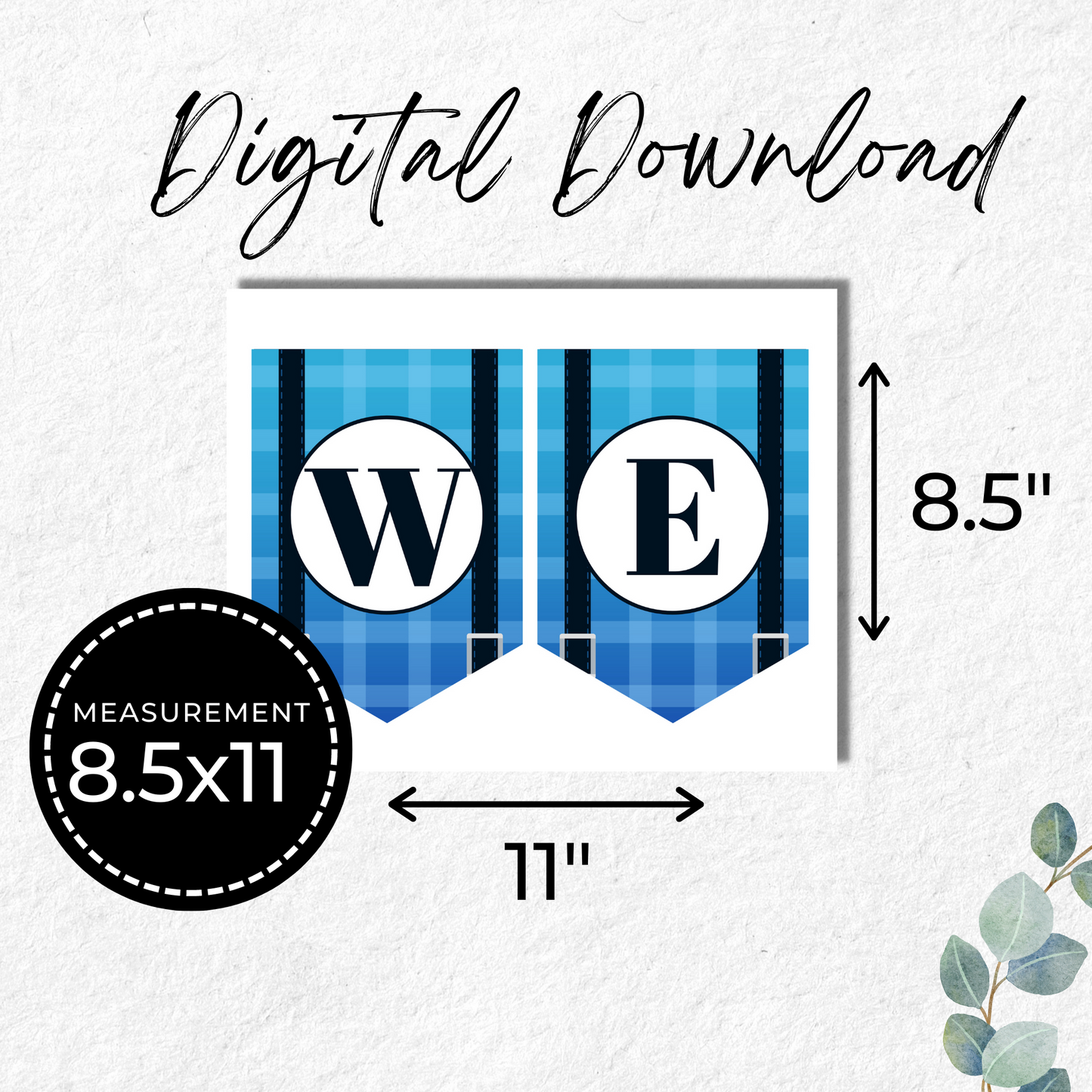 We Love Dad Father's Day Printable Banner