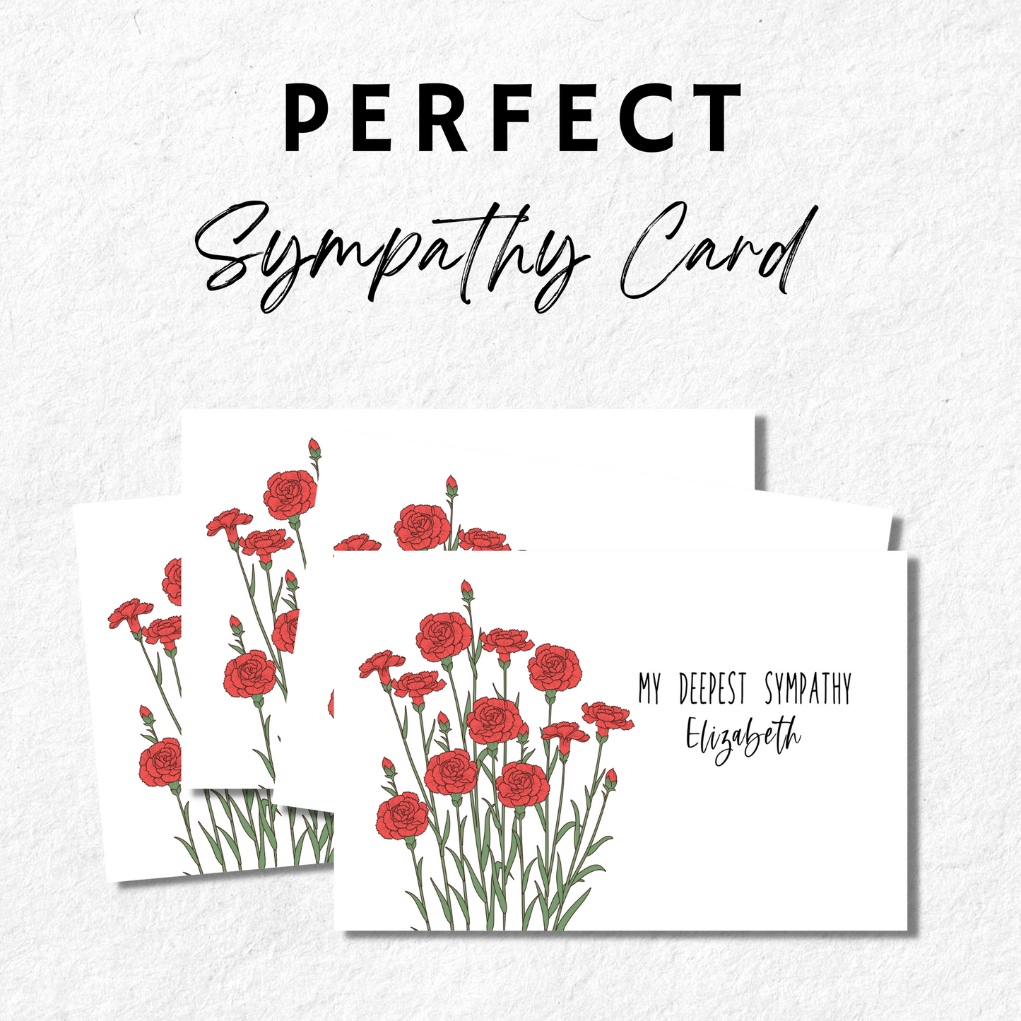 Condolence Card for Coworker or a Friend