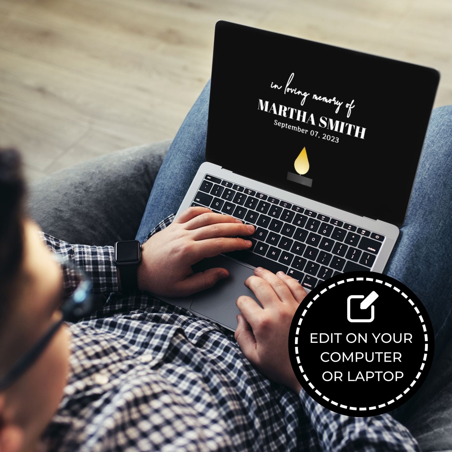Funeral Water Bottle Label Template