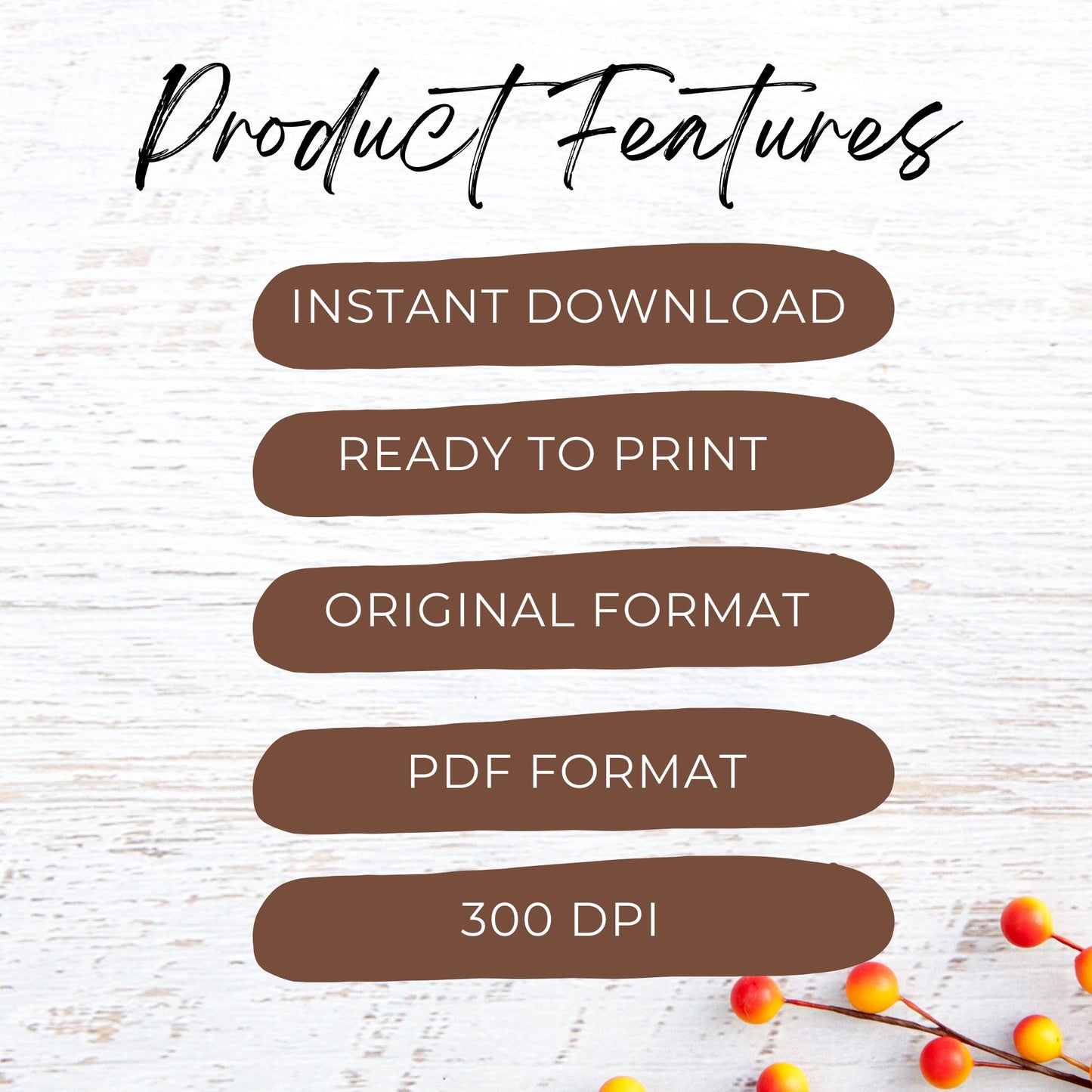 Hello Autumn Printable Banner - PDF