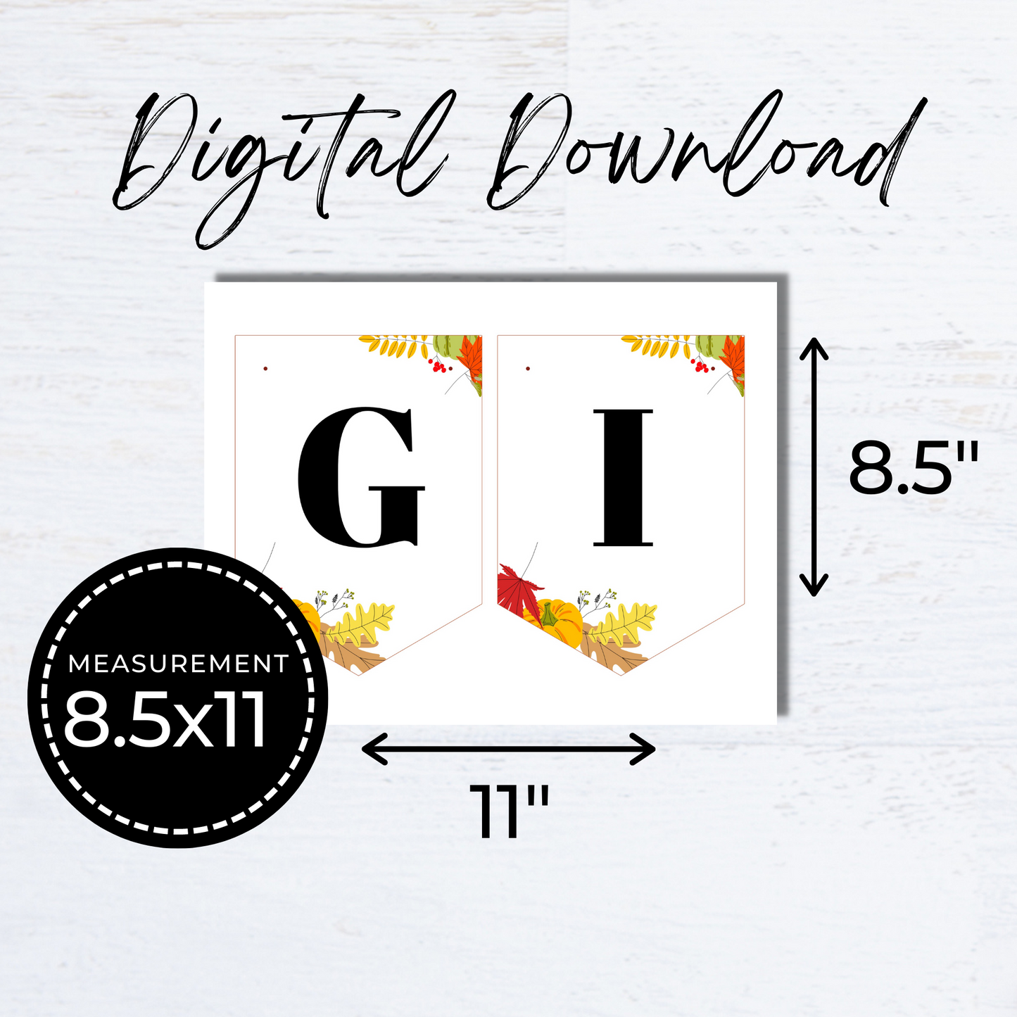 Happy Friendsgiving Banner 2022 Printable
