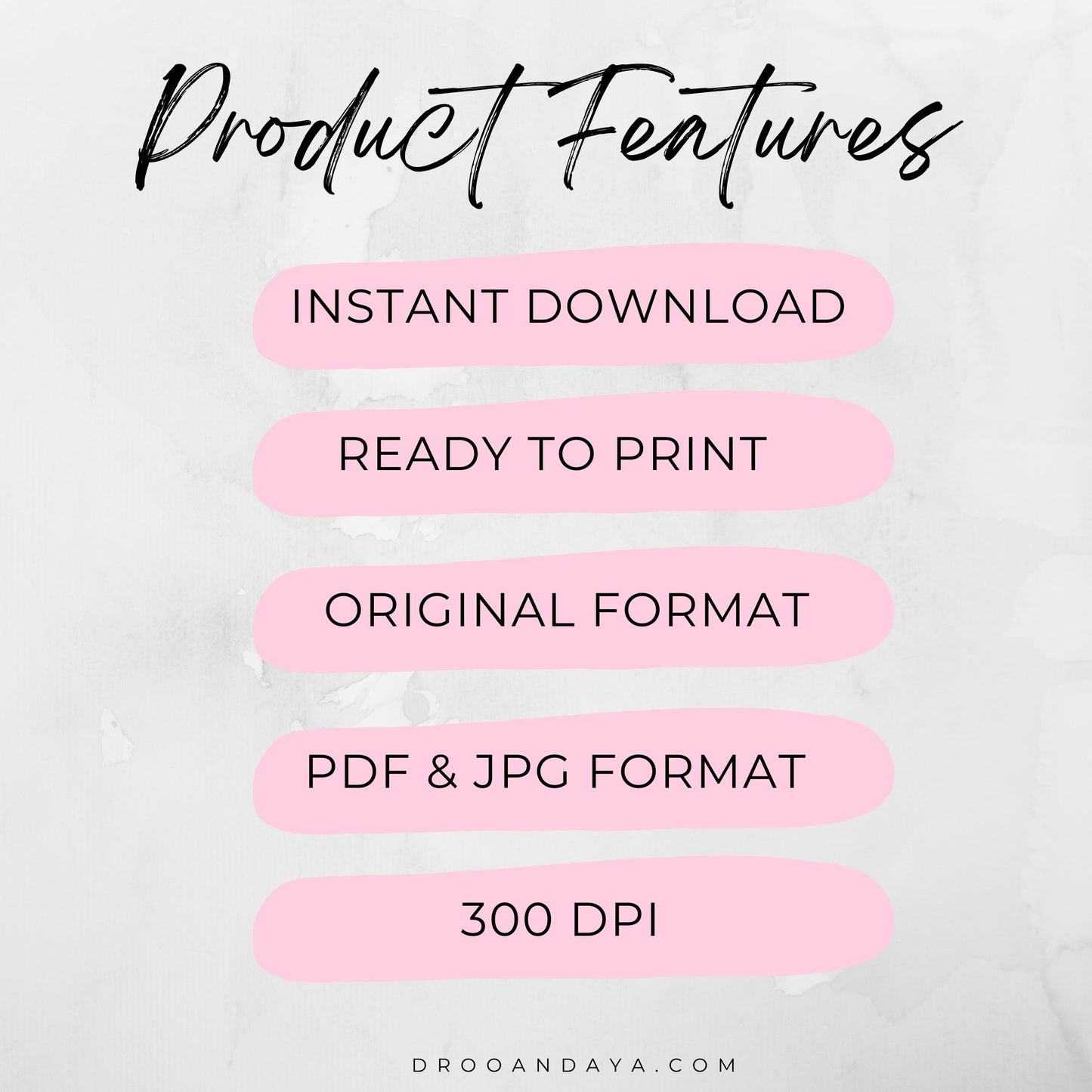 Baby Predictions and Advice Printable Cards - Droo & Aya