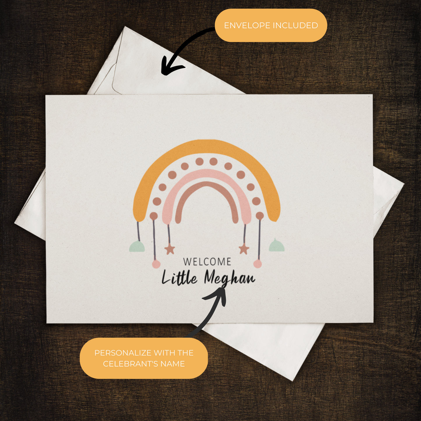 Baby Shower Greeting Card Message for a Girl