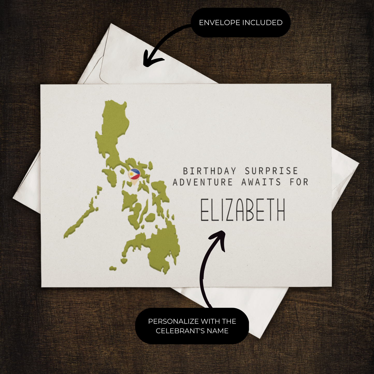 Filipino Birthday Greeting Card