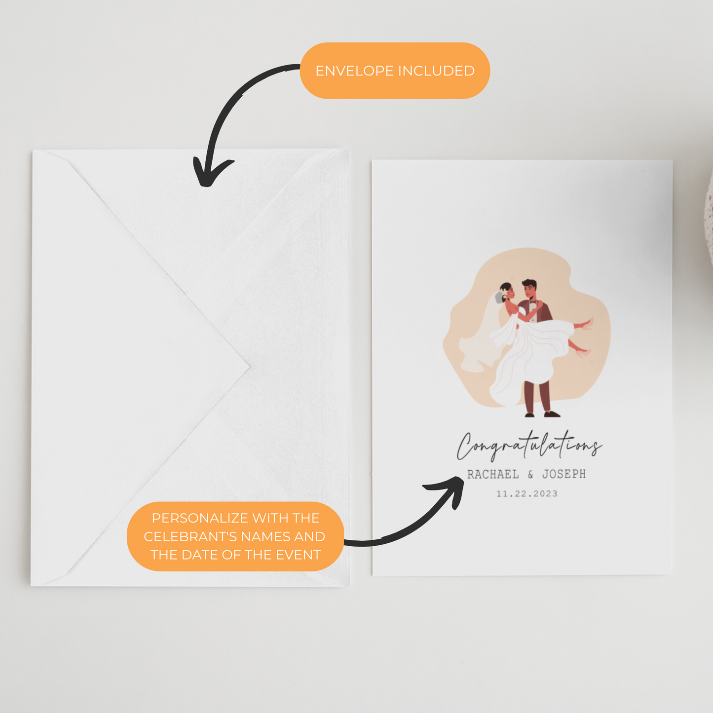 Congratulations Wedding Greeting Card