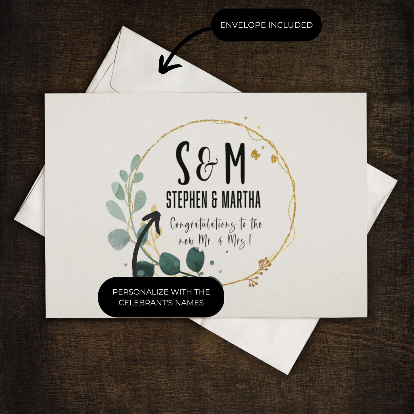 Wedding Card Congratulations