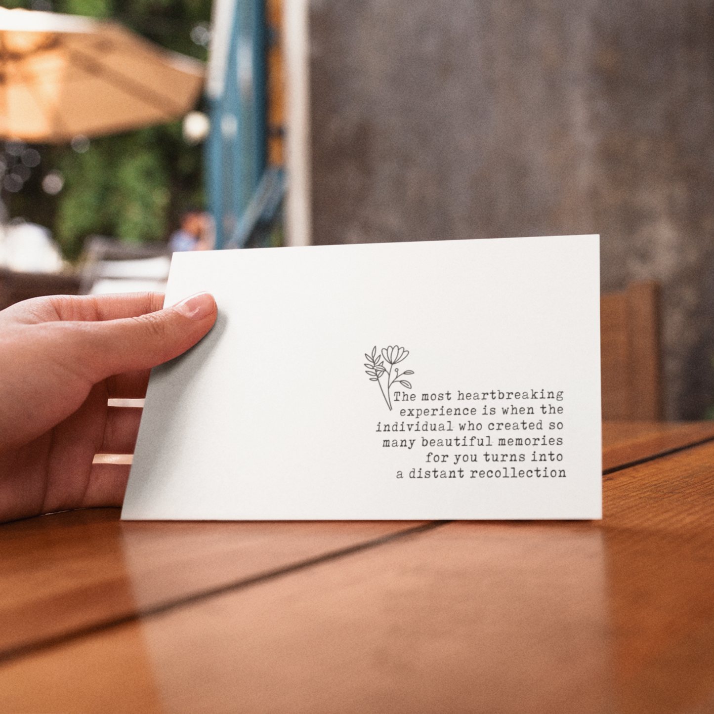 Sympathy Card for Loss of Someone