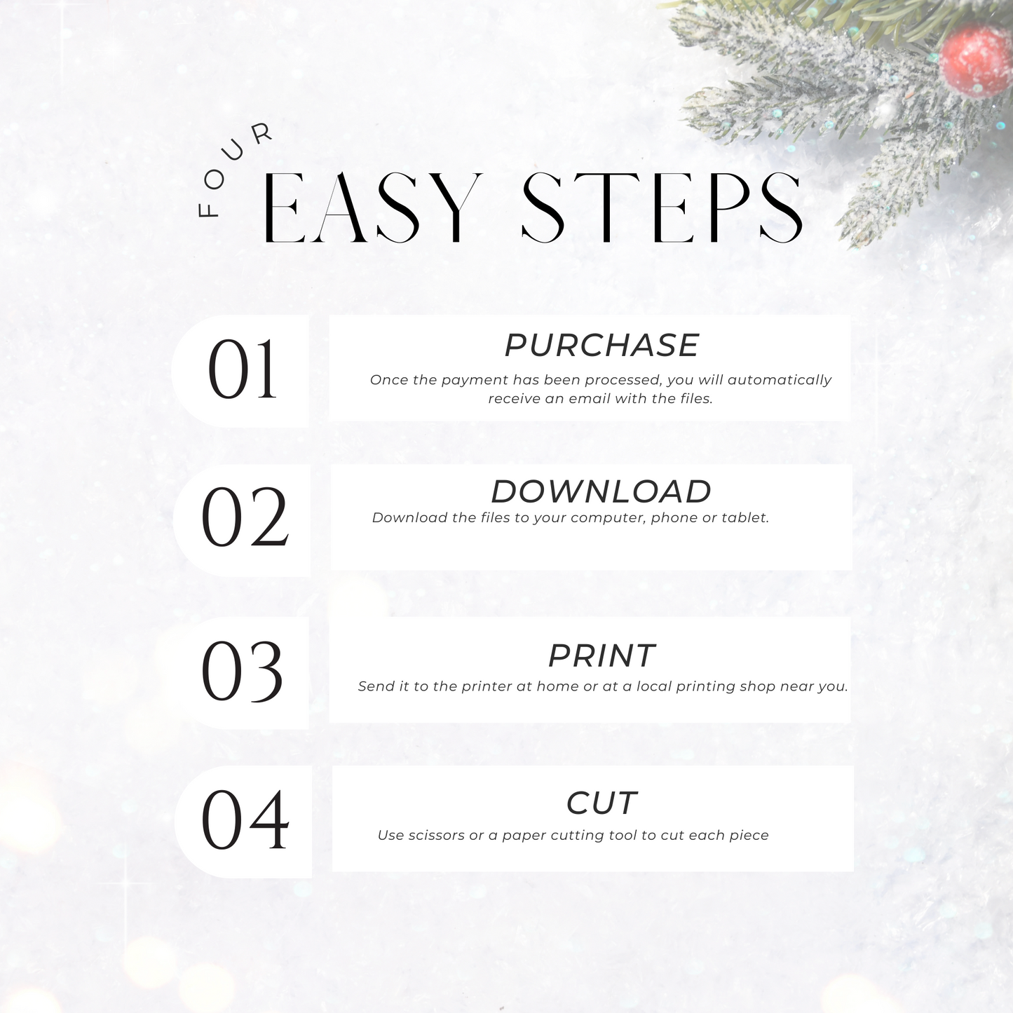 Be Merry Banner Printable