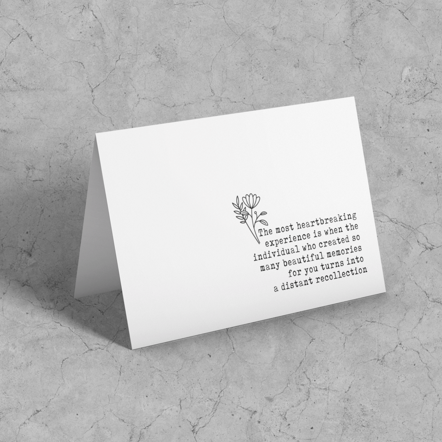 Sympathy Card for Loss of Someone