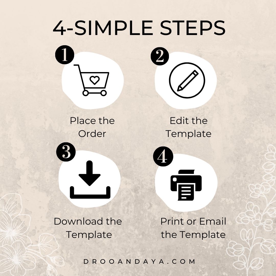 Unicorn Birthday Invitation Template, Change to Age