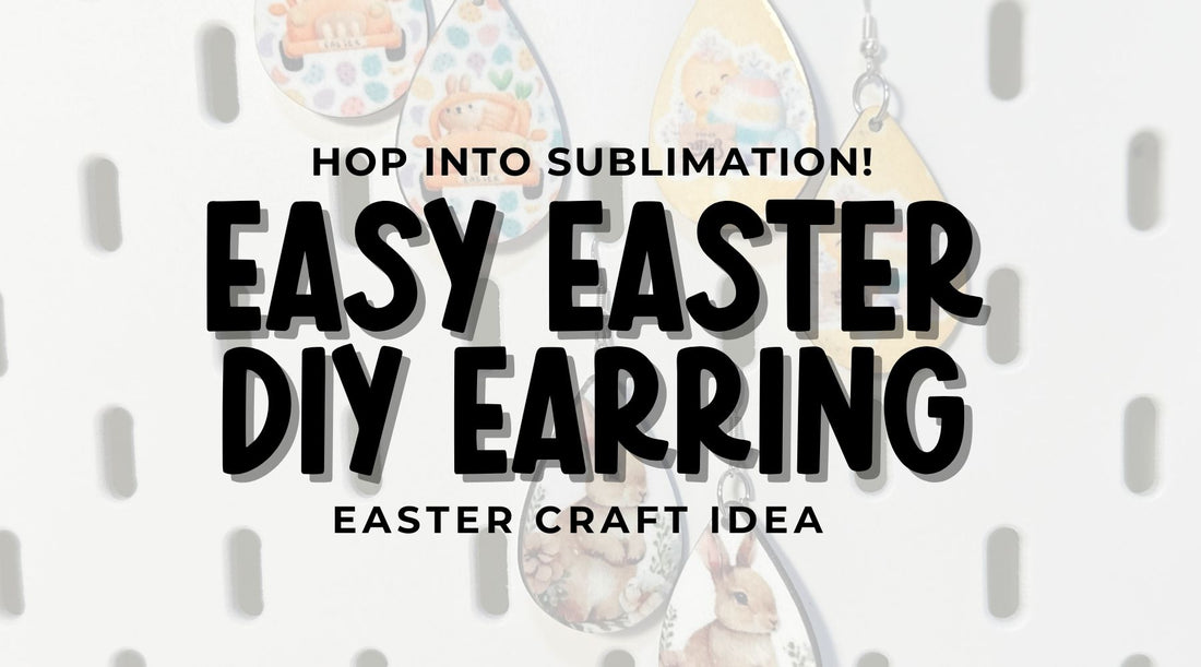 DIY Teardrop Sublimation Earrings – A Beginner’s Guide