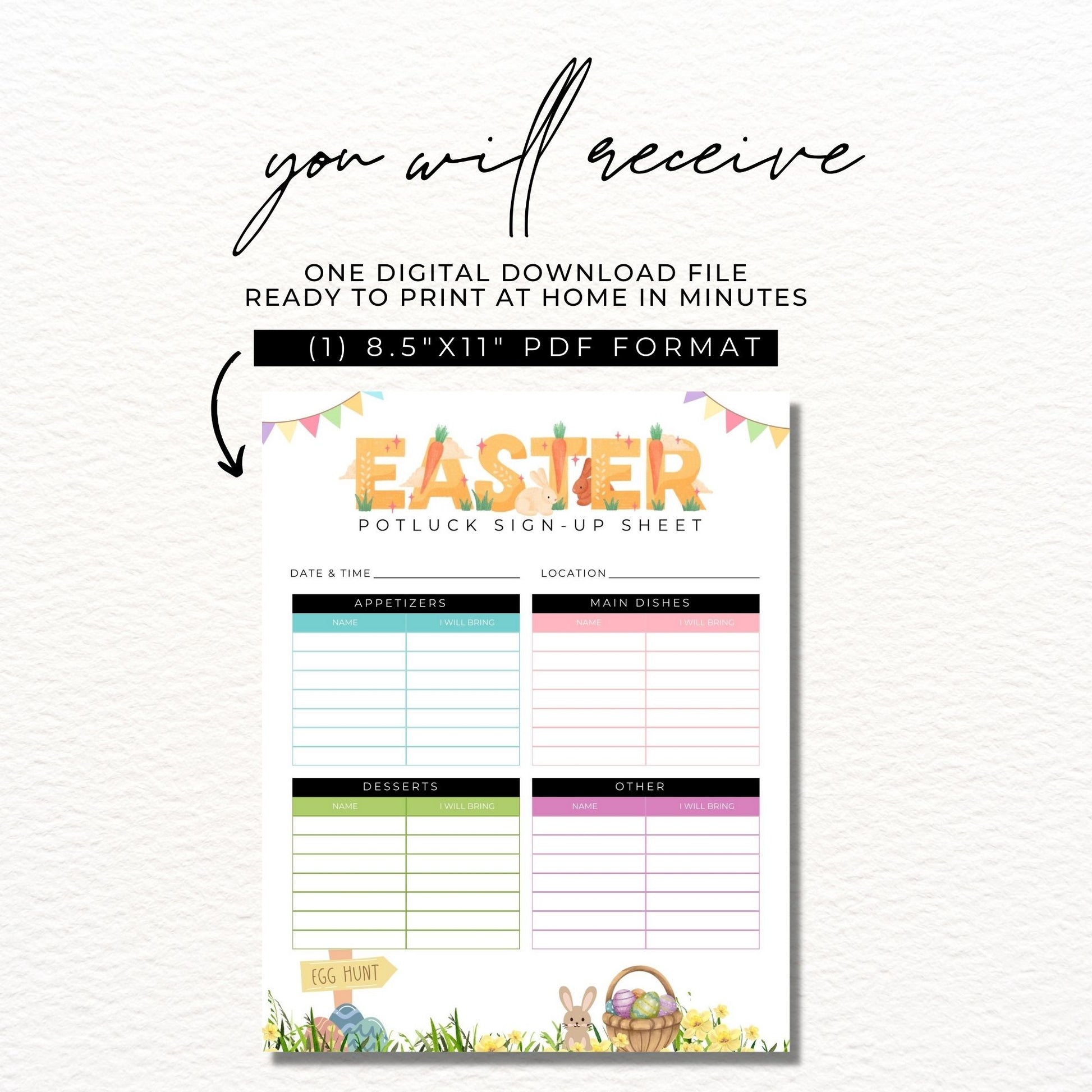 easter-party-potluck-sign-up-sheet-droo-aya for Easter Potluck Sign Up Sheet Free Printable Easter Party Potluck Sign Up Sheet – Droo & Aya for Easter Potluck Sign Up Sheet Free Printable
