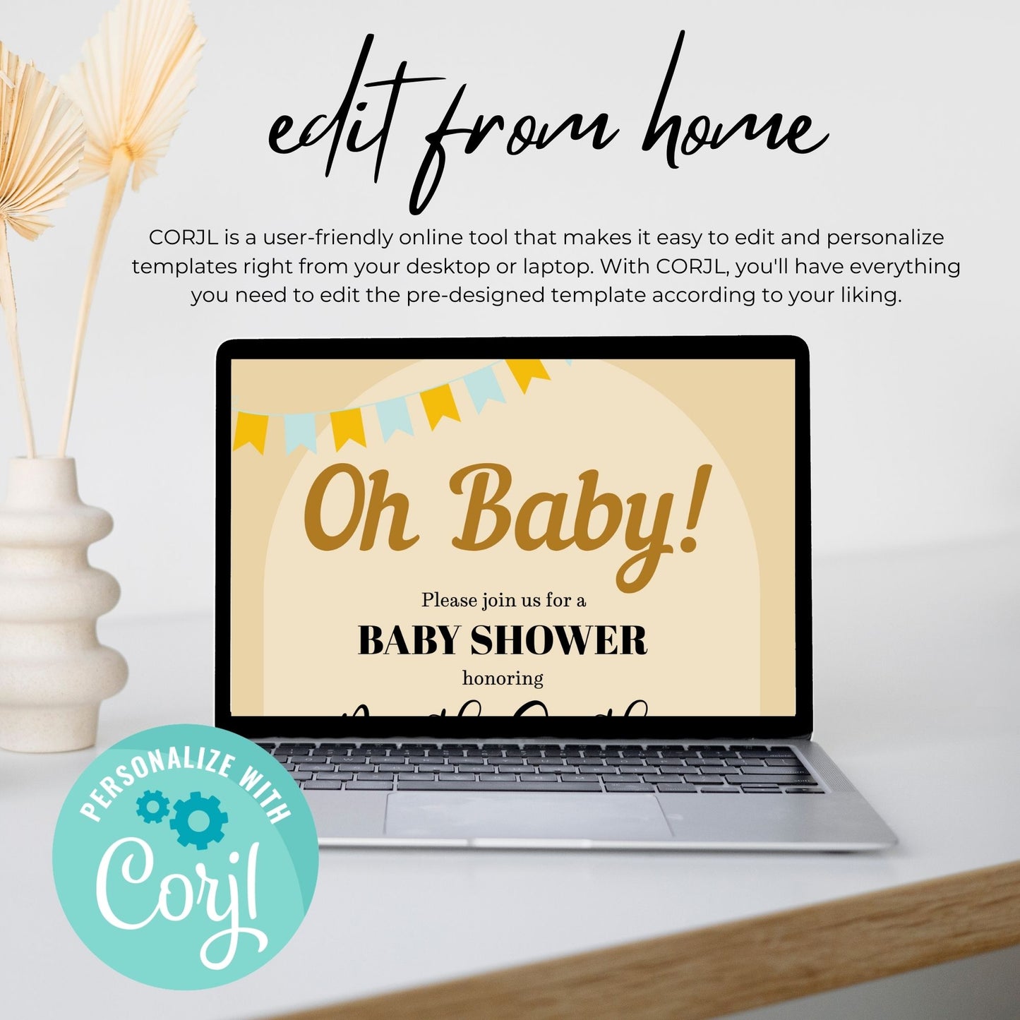 Baby Shower Invitation Template