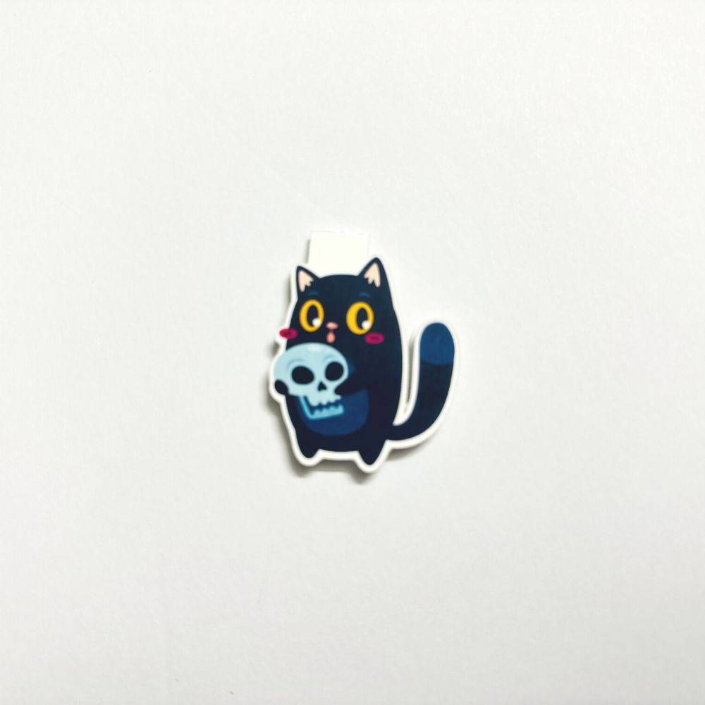 Magnetic Bookmark Halloween Cat
