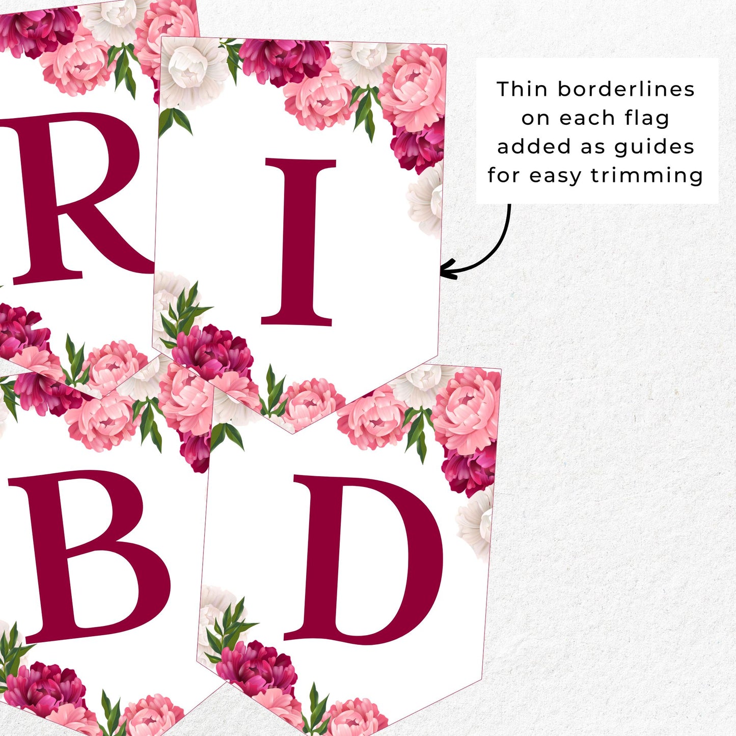 Bride To Be Printable Banner