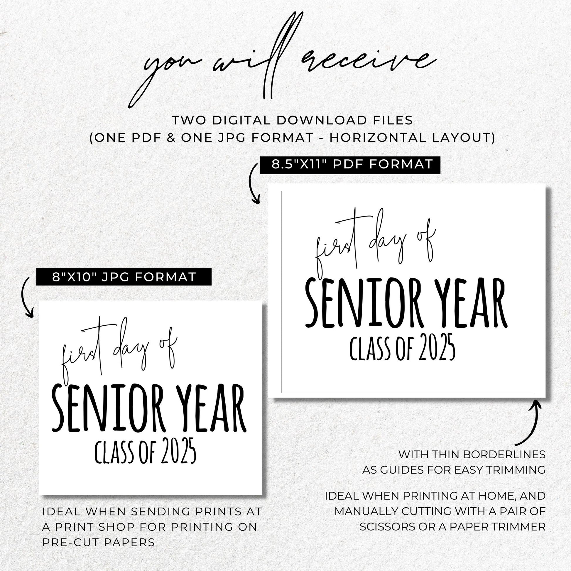 First Day Of Senior Year Class Of 2025 Printable Sign Droo Aya first-day-of-senior-year-class-of-2025-printable-sign-droo-aya