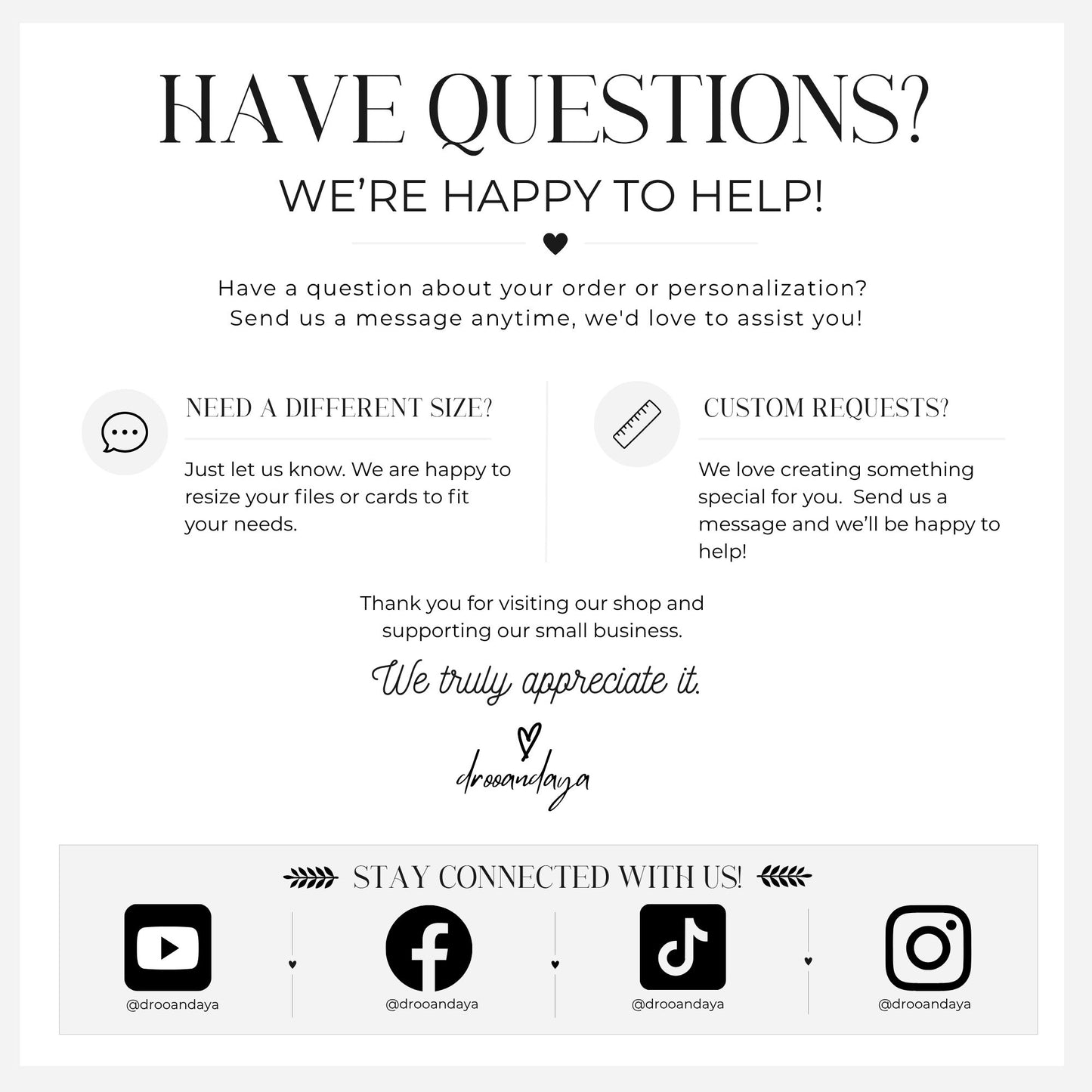 Custom Baby Shower Predictions and Advice Cards | Minimalist Modern Keepsake (Copy)