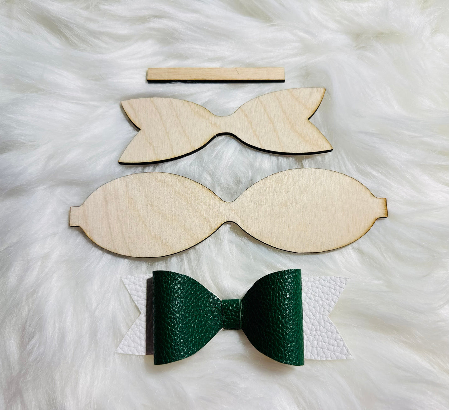 Wooden Hair Bow Template