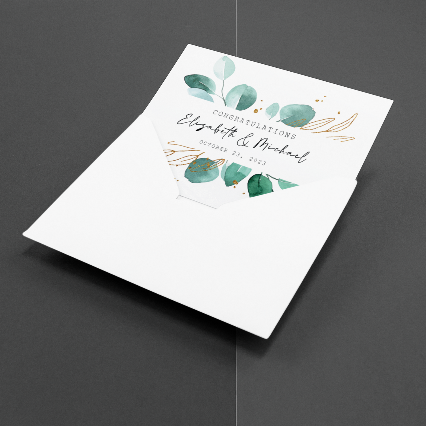 Wedding Greeting Card for the Newlywed