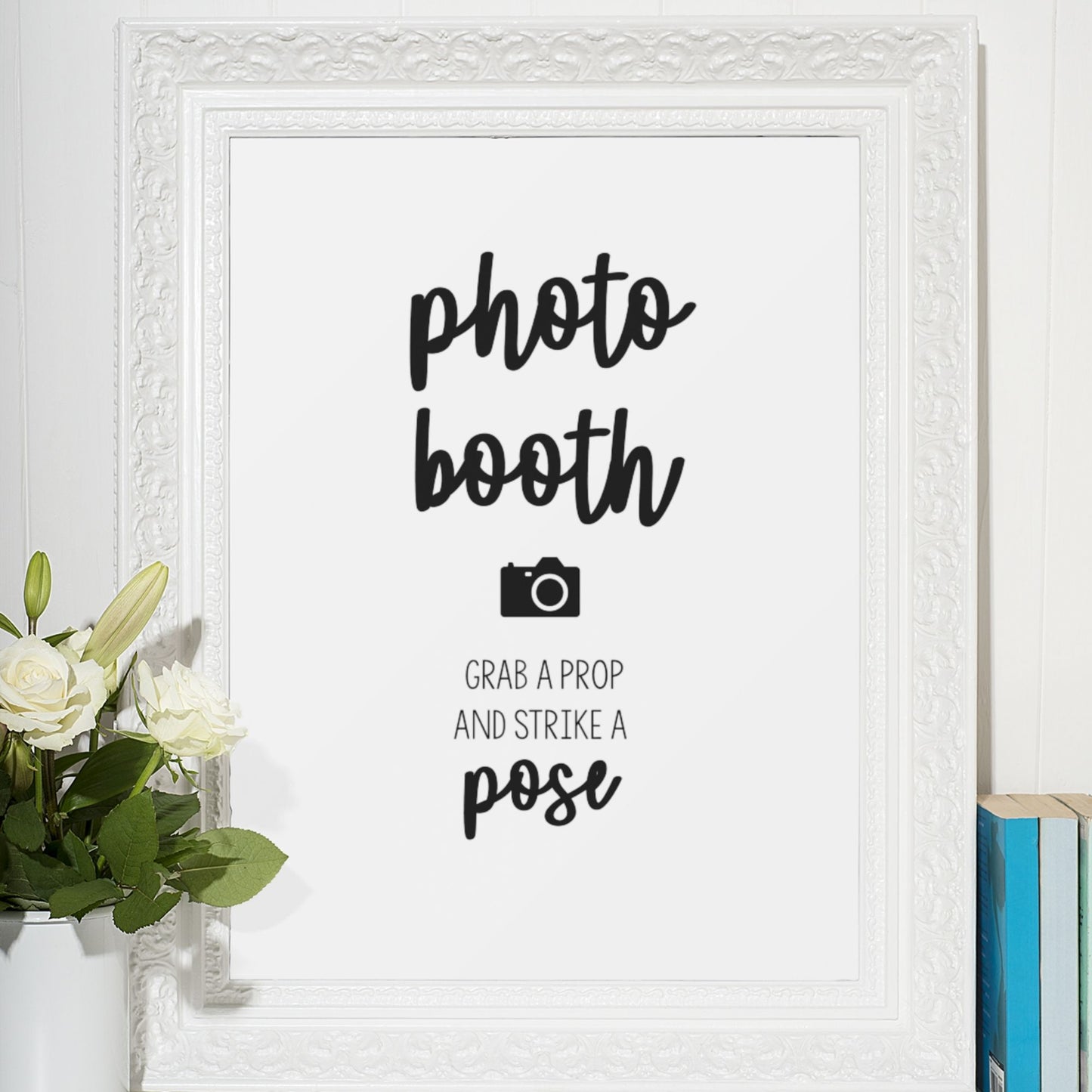 Wedding Photo Booth Sign - Printable